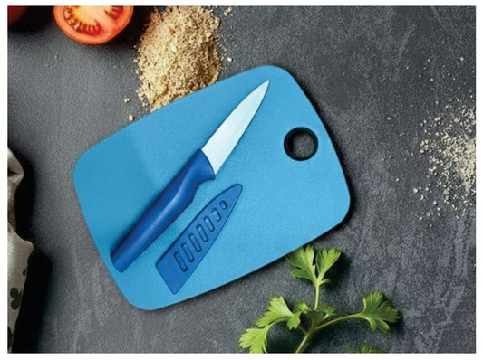 20% OFF - AIRLOCK - PARING KNIFE WITH CHOPPING BOARD