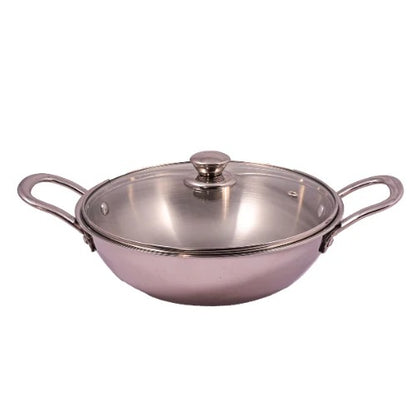 6% OFF - AIRLOCK - Triply Kadhai (Glass Lid)