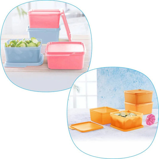 KEEP TAB MEDIUM (1.2L) 4PC + KEEP TAB SMALL 500ML (4PC)