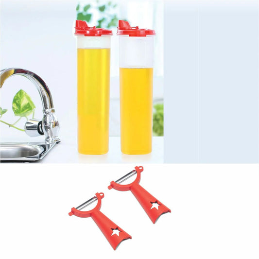 MEGA MAGIC FLOW 1L – Set of 2 + FREE VEGETABLE PEELER – Set of 2