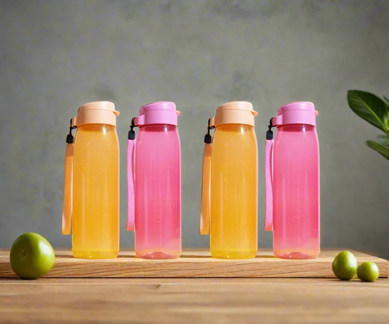 Lohas Flask Bottles – Sparkling Colors (Set of 4)